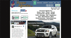 Desktop Screenshot of hagueagencies.com